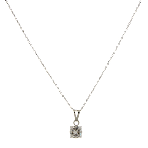 White Gold Women&#39;s Necklace GL101251