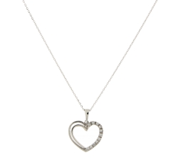 White Gold Women&#39;s Necklace GL101253