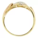 White Yellow Pink Gold Women&#39;s Ring GL101260