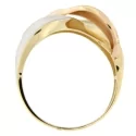 White Yellow Pink Gold Women&#39;s Ring GL101262