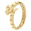 Yellow Gold Snake Woman Ring GL101263