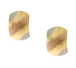 Orecchini Donna Oro Bianco Giallo Rosa GL101270