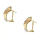 White Yellow Pink Gold Women&#39;s Earrings GL101270