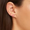 Valentina Ferragni Studio Gaia Fuchsia earring
