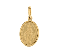 Ciondolo Madonna Miracolosa oro giallo 803321710023