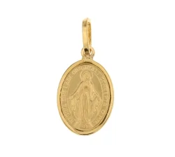 Anhänger Miraculous Madonna Gelbgold 803321710023