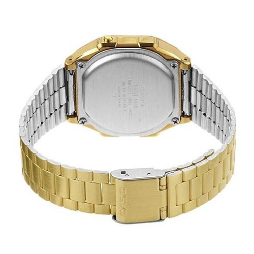 CASIO Unisex Watch A168WG-9EF Steel PVD gold gilt Vintage