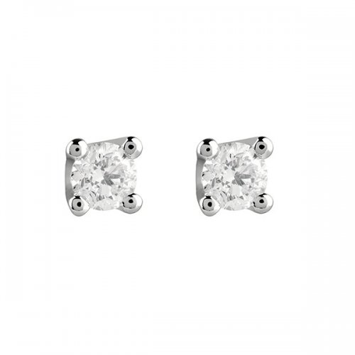 Salvini light point earrings white gold and Virginia diamonds 20067686