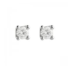 Salvini light point earrings white gold and Virginia diamonds 20067688