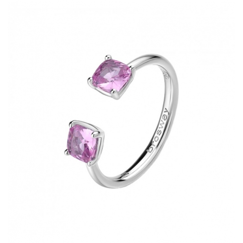 Anello Brosway Fancy Vibrant Pink FVP11