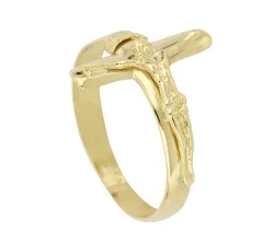 Unisex-Ring aus Gelbgold GL-G21712097