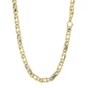 Collana Uomo Oro Giallo Bianco GL101291