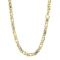 White Yellow Gold Men&#39;s Necklace GL101291