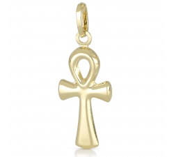 Egyptian Cross in Yellow Gold 803321700434