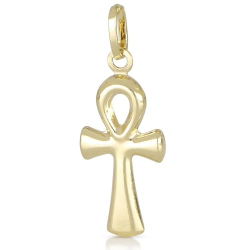 Egyptian Cross in Yellow Gold 803321700434