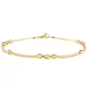 Herrenarmband aus Gelbgold GL101298