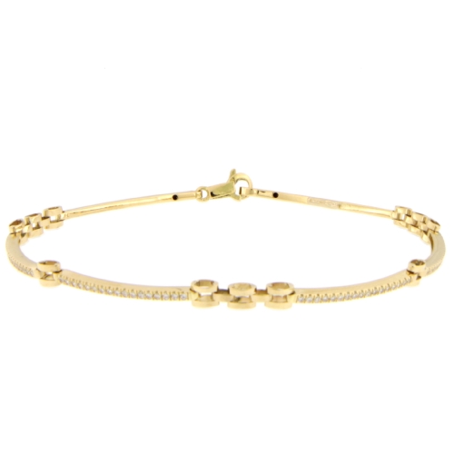 Herrenarmband aus Gelbgold GL101298