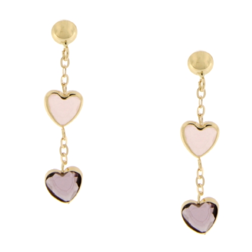 Yellow Gold Women&#39;s Earrings GL101300