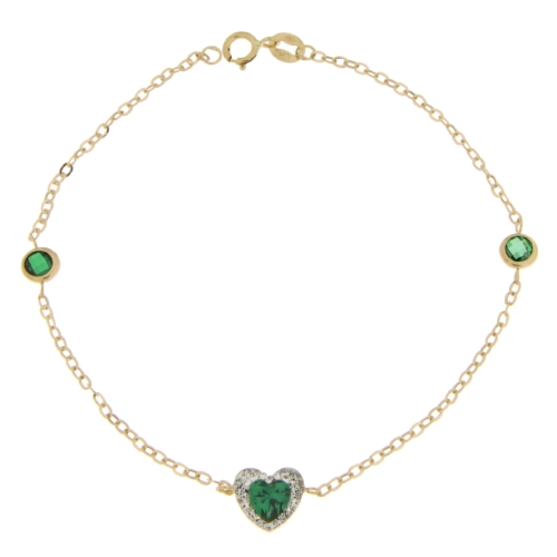 Damenarmband aus Gelbgold GL101302