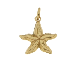 Yellow Gold Starfish Pendant GL101315