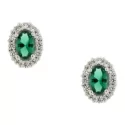 White Gold Women&#39;s Earrings GL101324
