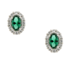 White Gold Women&#39;s Earrings GL101324