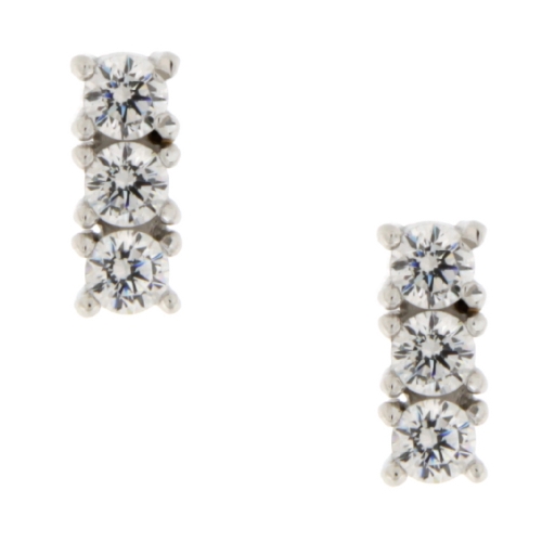 White Gold Women&#39;s Earrings GL101325