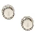 White Gold Women&#39;s Earrings GL101326