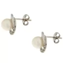 White Gold Women&#39;s Earrings GL101326