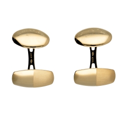 Yellow Gold Men&#39;s Cufflinks GL101329