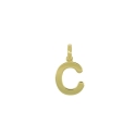 Customizable Initial Pendant Yellow Gold GL-G21739410