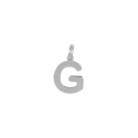 Customizable Initial Pendant White Gold GL-G21739446