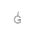 Customizable Initial Pendant White Gold GL-G21739446