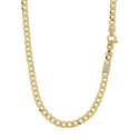 White Yellow Gold Men&#39;s Necklace GL101338