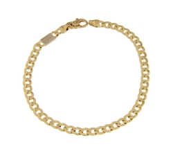 Herrenarmband aus Weißgold GL101339