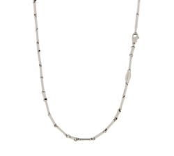 Collana Uomo Oro Bianco GL101340