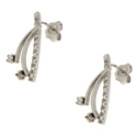 White Gold Women&#39;s Earrings GL101342
