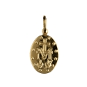 Ciondolo Madonna Miracolosa Oro Giallo GL101343