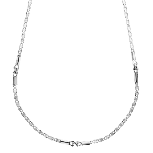 Collana Uomo Oro Bianco GL101344