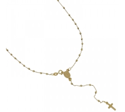 Collana Unisex Rosario Oro Giallo GL101347