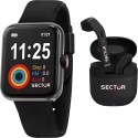 Sector S-03 Kopfhörer-Smartwatch-Set R3251282004