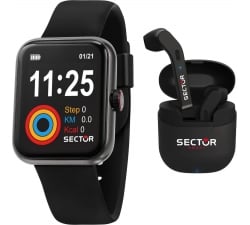 Set Smartwatch Cuffie Sector S-03 R3251282004