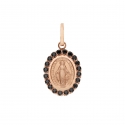 Miraculous Madonna Pendant Rose Gold GL101354