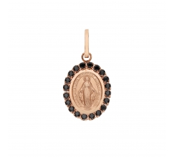 Miraculous Madonna Pendant Rose Gold GL101354