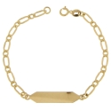 Gelbgold-Kinderarmband GL101363