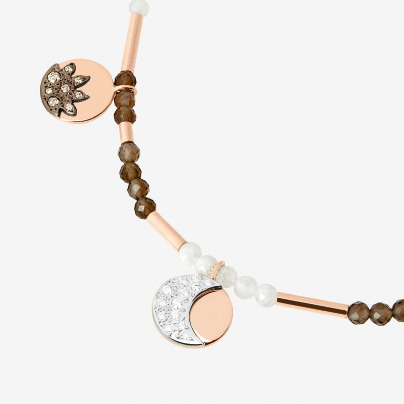 Collana Uomo In Gomma DonDon – 50 Cm Con Moschettone Acciaio Inox – Gioiello Minimal E Resistente
