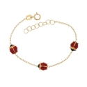 Bracciale da bimba in oro giallo 803321721739