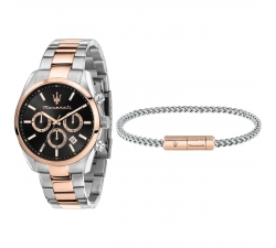 Boxset Maserati Attrazione Uhr und Armband R8853151003