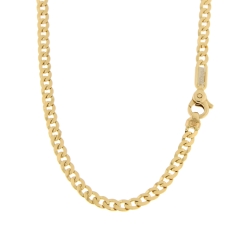 Collana Uomo Oro Giallo Bianco GL101369