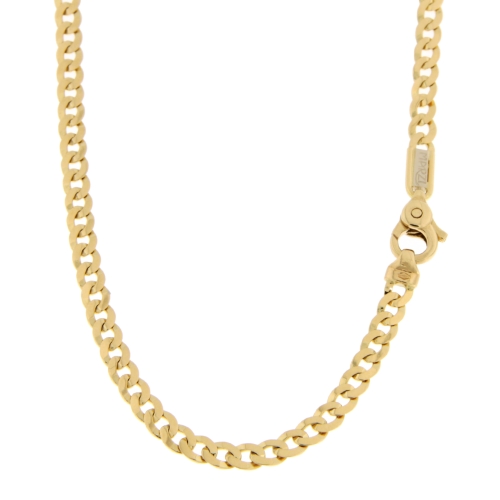 Men&#39;s Necklace in White Yellow Gold GL101369